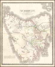 Australia & Oceania and Australia Map By W. & A.K. Johnston