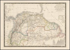 South America Map By Adrien-Hubert Brué