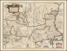 Europe, Romania and Balkans Map By Willem Janszoon Blaeu