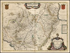 Europe and Spain Map By Willem Janszoon Blaeu