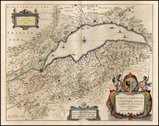 Switzerland Map By Willem Janszoon Blaeu