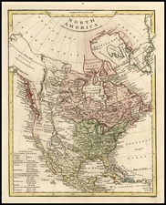 North America Map By Robert Wilkinson