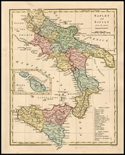 Europe, Italy and Balearic Islands Map By Robert Wilkinson