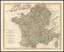 Europe and France Map By Robert Wilkinson