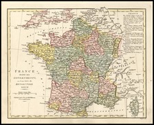 Europe and France Map By Robert Wilkinson