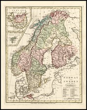 Europe, Scandinavia and Iceland Map By Robert Wilkinson