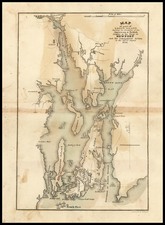 New England Map By James Yeager