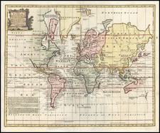 World and World Map By Emanuel Bowen