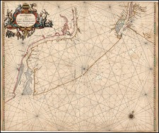 Mid-Atlantic Map By Pieter Goos