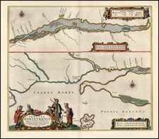 Europe and Russia Map By Willem Janszoon Blaeu