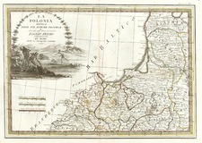 Europe, Poland, Baltic Countries and Germany Map By Giovanni Maria Cassini