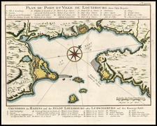 Canada Map By Jacques Nicolas Bellin