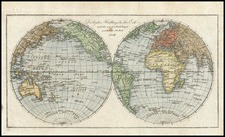 World and World Map By Johann Elert Bode