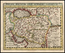 Asia, Central Asia & Caucasus and Middle East Map By Matthias Quad / Johann Bussemachaer