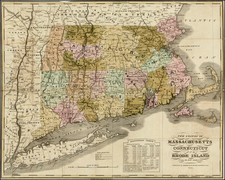 New England Map By Andrus  &  Judd