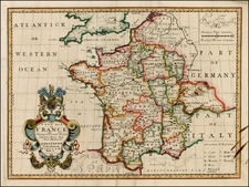 Europe and France Map By Edward Wells