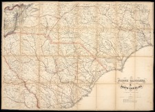 Southeast Map By Adolph Lindenkohl