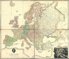 Europe and Europe Map By Aaron Arrowsmith