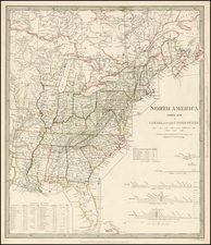 United States and Canada Map By SDUK