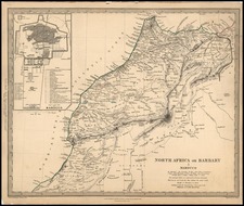 Africa and North Africa Map By SDUK