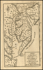 Mid-Atlantic Map By Gentleman's Magazine