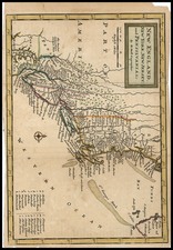 New England and Mid-Atlantic Map By Herman Moll