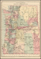  Map By Samuel Augustus Mitchell Jr.