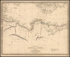 Africa and North Africa Map By SDUK