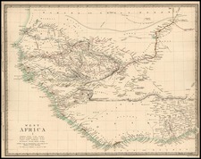 Africa, North Africa and West Africa Map By SDUK