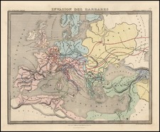 Africa, North Africa and West Africa Map By SDUK