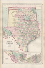 Texas, Plains and Southwest Map By O.W. Gray