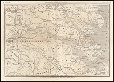 Virginia Map By G.W. Colton / Frank Leslie