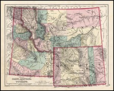 Plains and Rocky Mountains Map By O.W. Gray