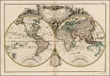 World and World Map By Jean Lattré