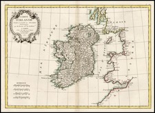 Ireland Map By Jean Lattré