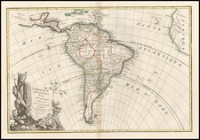 South America Map By Jean Janvier