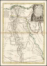 Asia, Middle East and Egypt Map By Jean Janvier