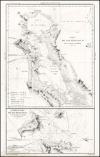 California Map By Eugene Duflot De Mofras