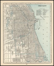 Midwest Map By George F. Cram