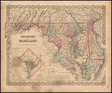 Mid-Atlantic Map By Colton