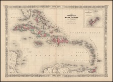 World, Atlantic Ocean, Australia & Oceania and Oceania Map By Alvin Jewett Johnson