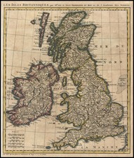 Europe and British Isles Map By Anonymous