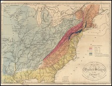 United States Map By John Melish