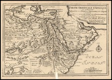 Africa, North Africa, West Africa and African Islands, including Madagascar Map By Nicolas de Fer