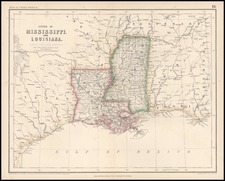 South Map By Henry Darwin Rogers  &  Alexander Keith Johnston