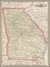 Southeast Map By George F. Cram