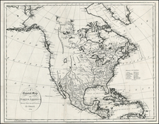 North America Map By John Russell