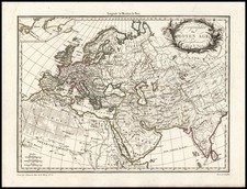 World, World, Europe and Europe Map By Conrad Malte-Brun