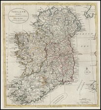 Europe and British Isles Map By G. Robinson  &  Charles Dilly