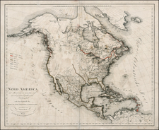 Polar Maps, United States and North America Map By Martin Hartl